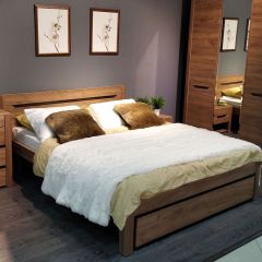 АФИНА А3 Кровать 1600 (крафт) в Игриме - igrim.mebel24.online | фото 4