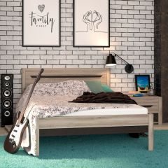 АФИНА А3 Кровать 1600 (таормина) в Игриме - igrim.mebel24.online | фото 3