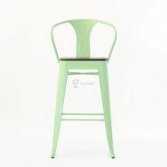 Барное кресло Barneo N-244 Tolix Wood Style в Игриме - igrim.mebel24.online | фото 2