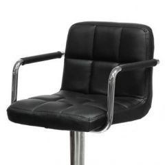 Барный стул Barneo N-69 Kruger Arm Черный в Игриме - igrim.mebel24.online | фото 2