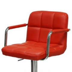 Барный стул Barneo N-69 Kruger Arm Красный в Игриме - igrim.mebel24.online | фото 2