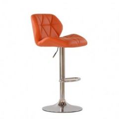 Барный стул Barneo N-85 Diamond оранжевый в Игриме - igrim.mebel24.online | фото