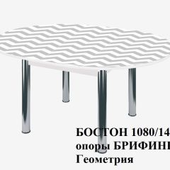 БОСТОН Стол круглый раздвижной 1080/1420 опоры Брифинг в Игриме - igrim.mebel24.online | фото