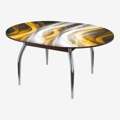 БОСТОН Стол круглый раздвижной 1080/1420 опоры Триумф в Игриме - igrim.mebel24.online | фото 4