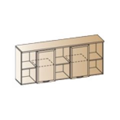 Детская Карина композиция 1 (Гикори Джексон светлый) в Игриме - igrim.mebel24.online | фото 3