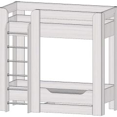 РАЛЬФ Кровать 2-х ярусная в Игриме - igrim.mebel24.online | фото