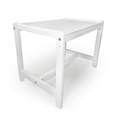 Детский растущий комплект стол и два стула  Я САМ "Лофт" (Белый, Белый) в Игриме - igrim.mebel24.online | фото