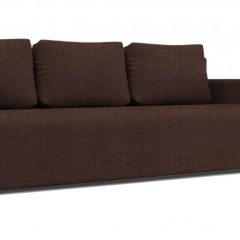 Диван Алиса 4 Shaggy CHOCOLATE - Teos Dark Brown в Игриме - igrim.mebel24.online | фото