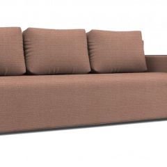 Диван Алиса 4 Shaggy DESERT - Teos Dark Brown в Игриме - igrim.mebel24.online | фото