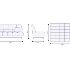 Диван Идальго Savana Plus Ash в Игриме - igrim.mebel24.online | фото 3