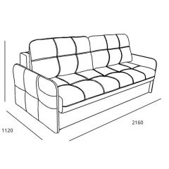 Диван-кровать "SMART" 1 СК (Рогожка Sherlock 932) в Игриме - igrim.mebel24.online | фото 6