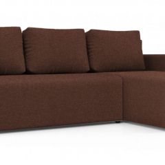 Диван угловой Алиса 3 Bahama CHOCOLATE - Teos Dark Brown в Игриме - igrim.mebel24.online | фото