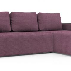 Диван угловой Алиса 3 Shaggy LILAC - TEOS BLACK в Игриме - igrim.mebel24.online | фото