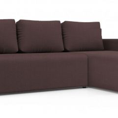 Диван угловой Алиса 3 Vital JAVA - Teos Dark Brown в Игриме - igrim.mebel24.online | фото