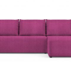 Диван угловой Алиса Shaggy FUCHSIA без подлокотников в Игриме - igrim.mebel24.online | фото 2