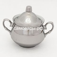 Электрический самовар на 3 литра из латуни никелированный формы "Желудь" в VIP наборе,  защитой от выкипания в Игриме - igrim.mebel24.online | фото 5