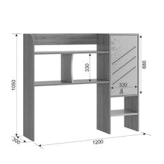 ЭНЕРДЖИ Надстройка 1200 прямая в Игриме - igrim.mebel24.online | фото 3