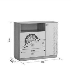 ФОРСАЖ Комод  в Игриме - igrim.mebel24.online | фото 2