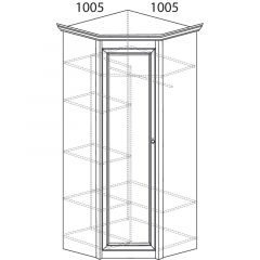 Гостиная Флоренция 4 Дуб оксфорд в Игриме - igrim.mebel24.online | фото 6