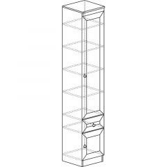 Гостиная Инна 1 Денвер светлый в Игриме - igrim.mebel24.online | фото 4