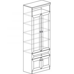 Гостиная Инна 4 Денвер темный в Игриме - igrim.mebel24.online | фото 7