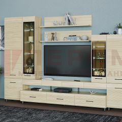 Гостиная Камелия Композиция 3 (Ясень Асахи) в Игриме - igrim.mebel24.online | фото