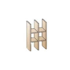 Гостиная Карина Композиция 6 (Акация Молдау) в Игриме - igrim.mebel24.online | фото 3