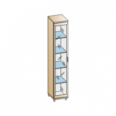 Гостиная Мелисса Композиция 10 (Акация Молдау) в Игриме - igrim.mebel24.online | фото 3