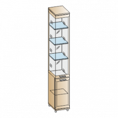 Гостиная Мелисса Композиция 12 (Акация Молдау) в Игриме - igrim.mebel24.online | фото 7