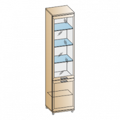 Гостиная Мелисса Композиция 2 (Гикори Джексон светлый) в Игриме - igrim.mebel24.online | фото 7