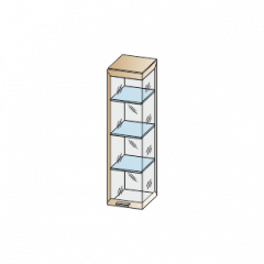 Гостиная Мелисса Композиция 8 (Акация Молдау) в Игриме - igrim.mebel24.online | фото 3