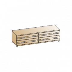 Гостиная Мелисса Композиция 9 (Акация Молдау) в Игриме - igrim.mebel24.online | фото 6