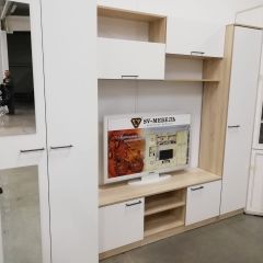 Гостиная МГС 3 Исполнение 1 (Дуб сонома/Белый) в Игриме - igrim.mebel24.online | фото 6