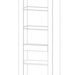 РЕГИНА Гостиная (модульный) Дуб самдал в Игриме - igrim.mebel24.online | фото 5