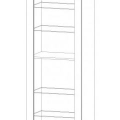 РИВЬЕРА Пенал универсальный в Игриме - igrim.mebel24.online | фото 2