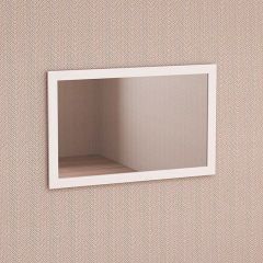 Кэт-4 Зеркало (ЛДСП Бодега белая) в Игриме - igrim.mebel24.online | фото