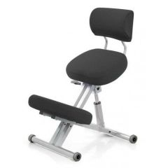 Коленный стул Smartstool со спинкой КМ01В + Чехлы в Игриме - igrim.mebel24.online | фото