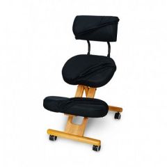 Коленный стул со спинкой Smartstool KW02В + Чехлы в Игриме - igrim.mebel24.online | фото