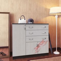 Комод №3 ЛДСП (Венге/Дуб Белфорд) в Игриме - igrim.mebel24.online | фото 2