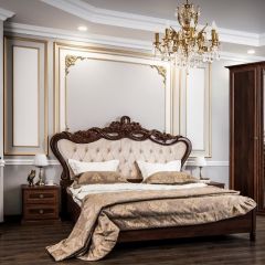 Комод 4 ящика Афина + Зеркало ППУ Афина (караваджо) в Игриме - igrim.mebel24.online | фото 5