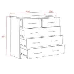 Комод 900 (Дуб сонома светлый) Эко в Игриме - igrim.mebel24.online | фото 3
