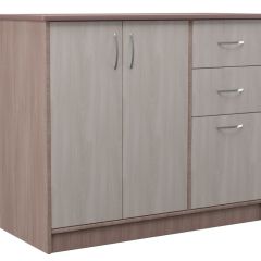 Комод АЛЛА (Ясень шимо светлый/темный) Эко в Игриме - igrim.mebel24.online | фото