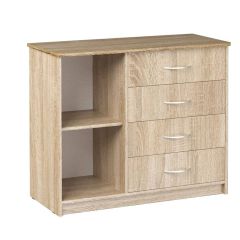 Комод Фиеста (Дуб сонома светлый) Эко в Игриме - igrim.mebel24.online | фото 2