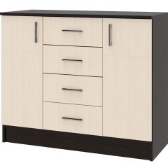СОФИЯ Комод К1000 2Д (венге/дуб белфорт) в Игриме - igrim.mebel24.online | фото