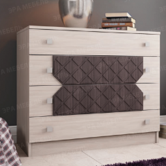 Комод Николь (Ясень Шимо/Лиственница темная) в Игриме - igrim.mebel24.online | фото