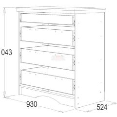 Комод Ольга-10 МДФ в Игриме - igrim.mebel24.online | фото 2