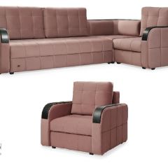 Комплект мягкой мебели Остин HB-178-18 (Велюр) Угловой + 1 кресло в Игриме - igrim.mebel24.online | фото
