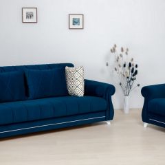 Комплект Роуз ТД 410 диван-кровать + кресло + комплект подушек в Игриме - igrim.mebel24.online | фото