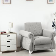 Комплект Роуз ТД 414 диван-кровать + кресло + комплект подушек в Игриме - igrim.mebel24.online | фото 2