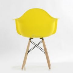 Кресло Barneo N-14 WoodMold желтый в Игриме - igrim.mebel24.online | фото 3
